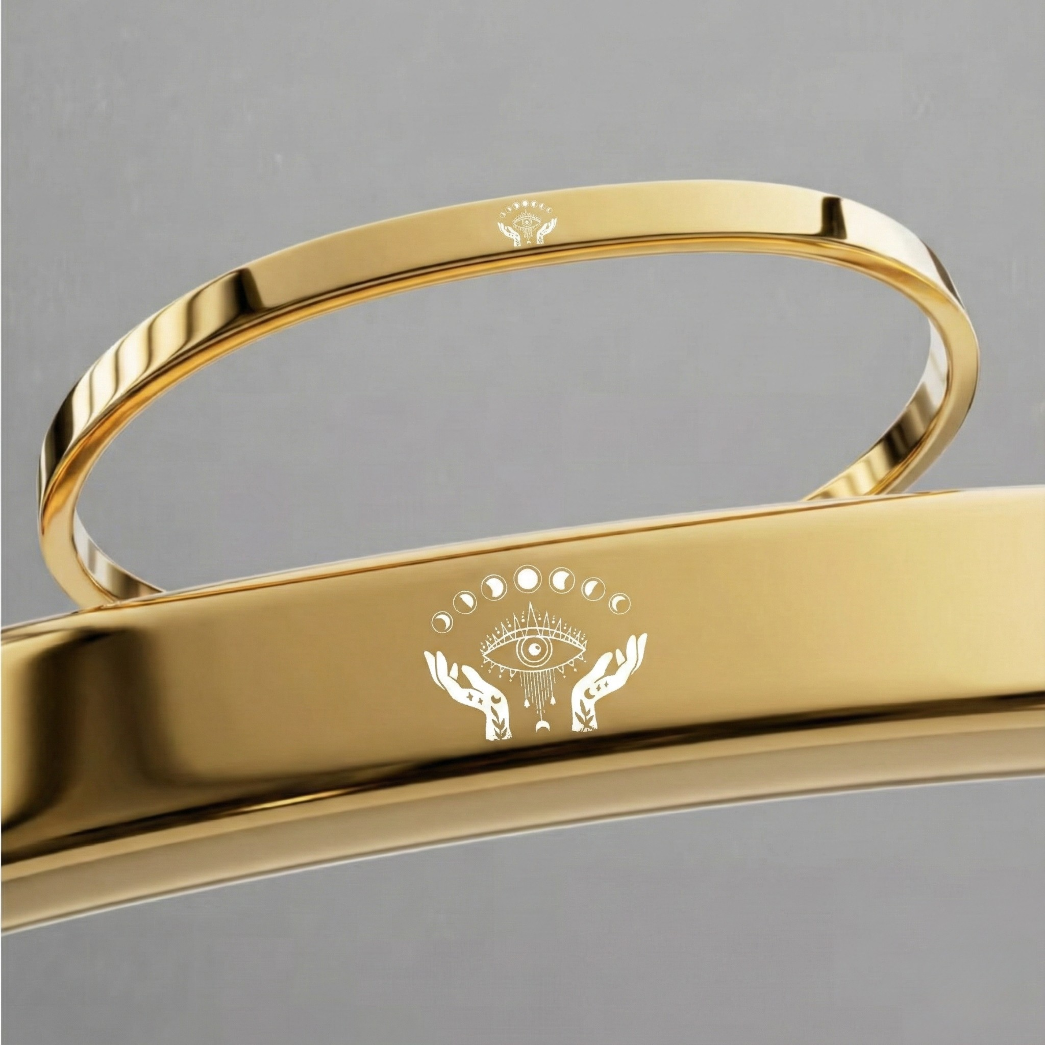 Celestial Mystic Eye & Moon Bracelet