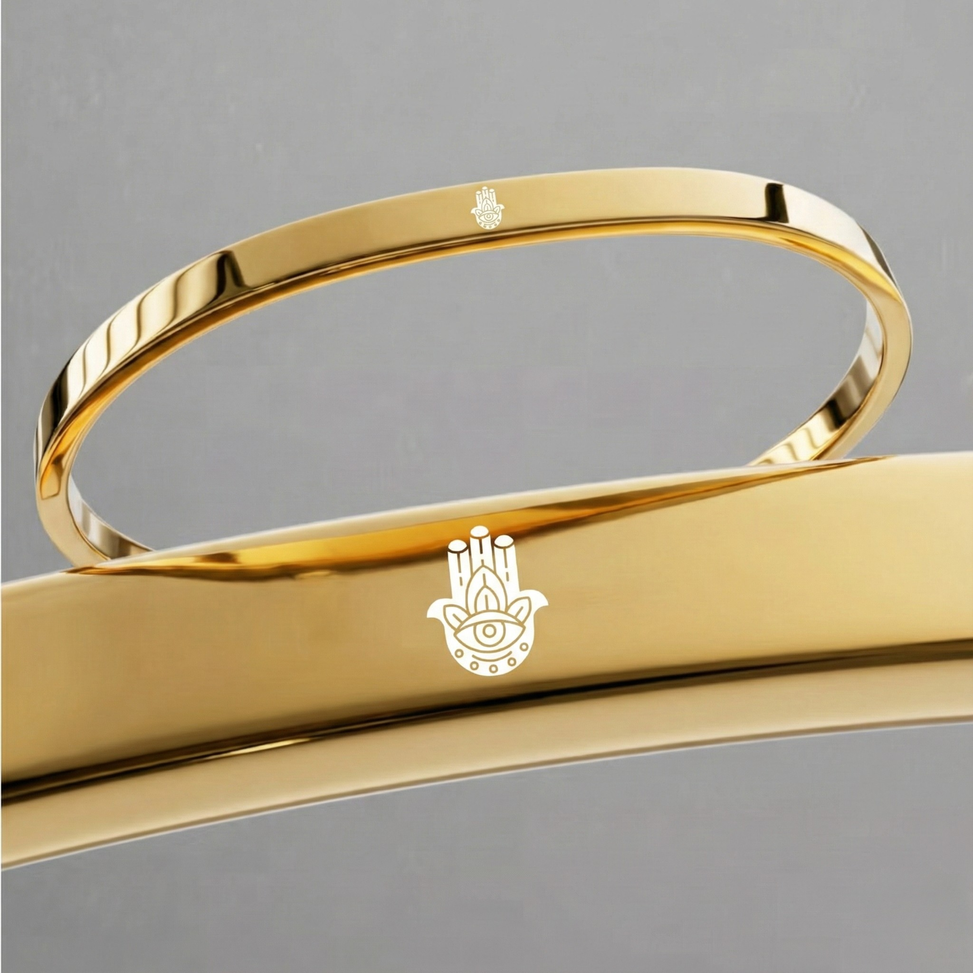 The Guardian Hamsa Hand & Evil Eye Bracelet