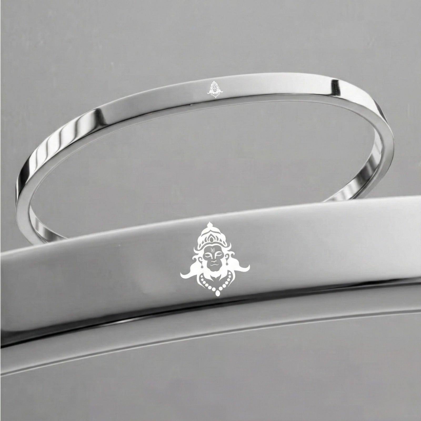 Divine Hanumanji Engraved Bracelet