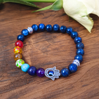 LAPIS 7 CHAKRA BRACELET