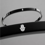 The Guardian Hamsa Hand & Evil Eye Bracelet