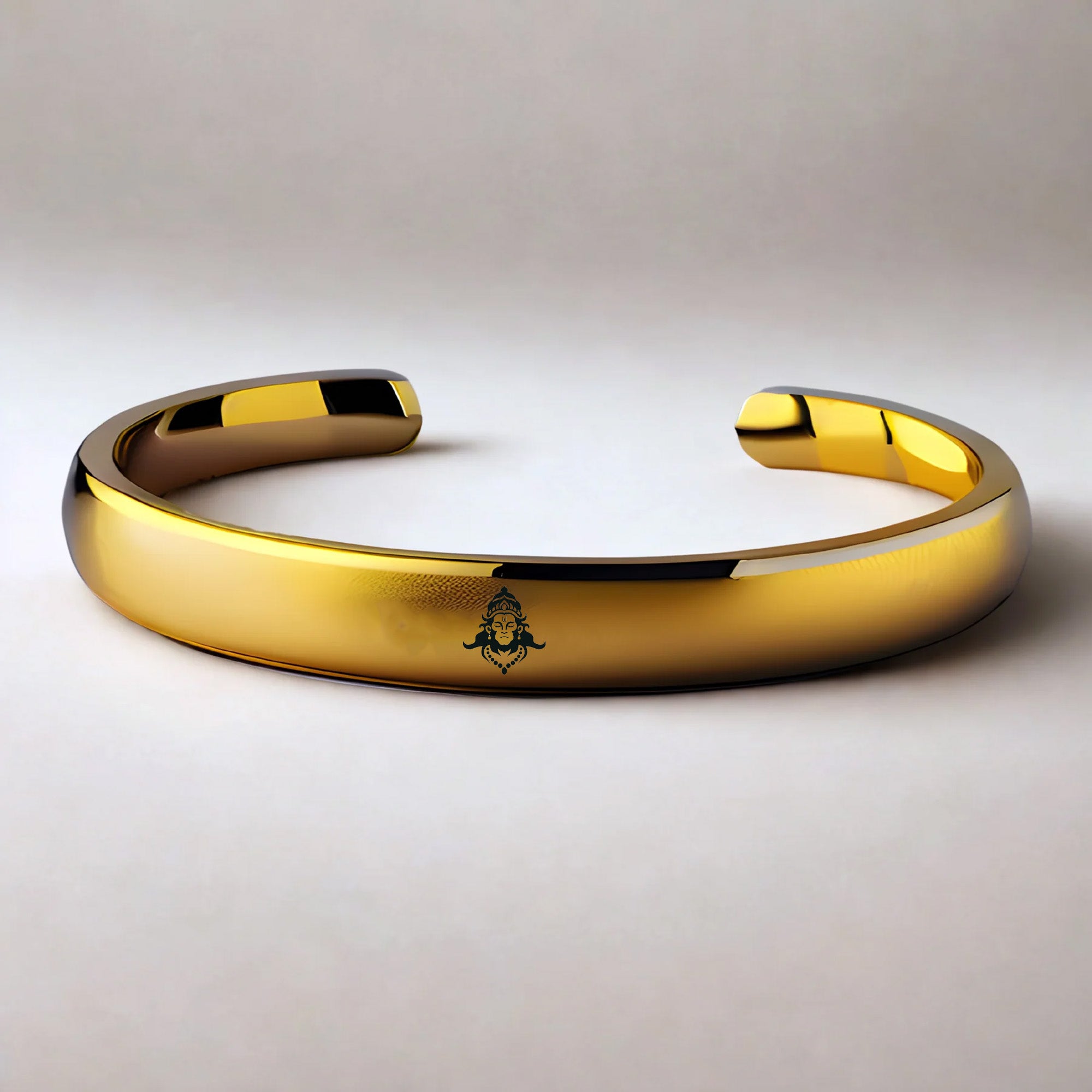 Divine Hanuman Ji Cuff Bracelet