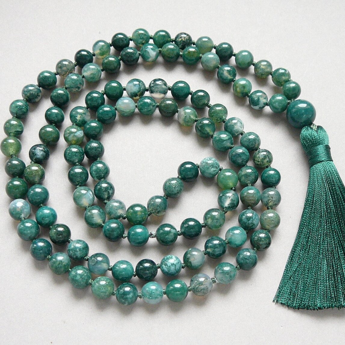 GREEN JADE MALA
