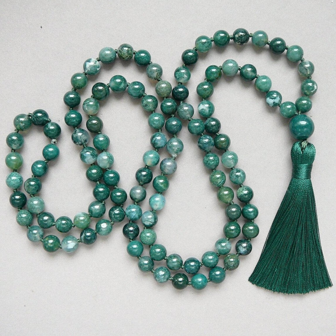 GREEN JADE MALA