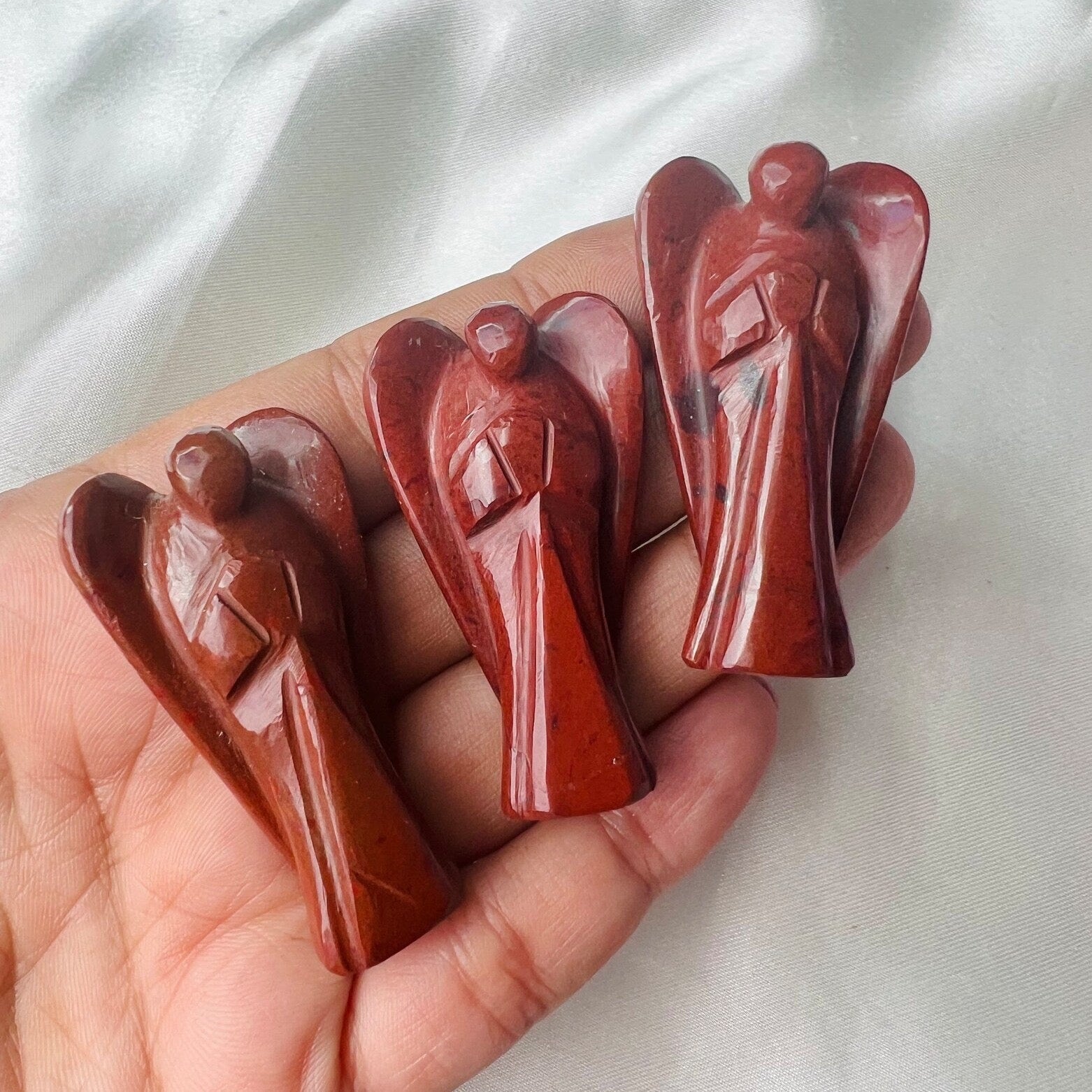 RED JASPER CRYSTAL ANGEL