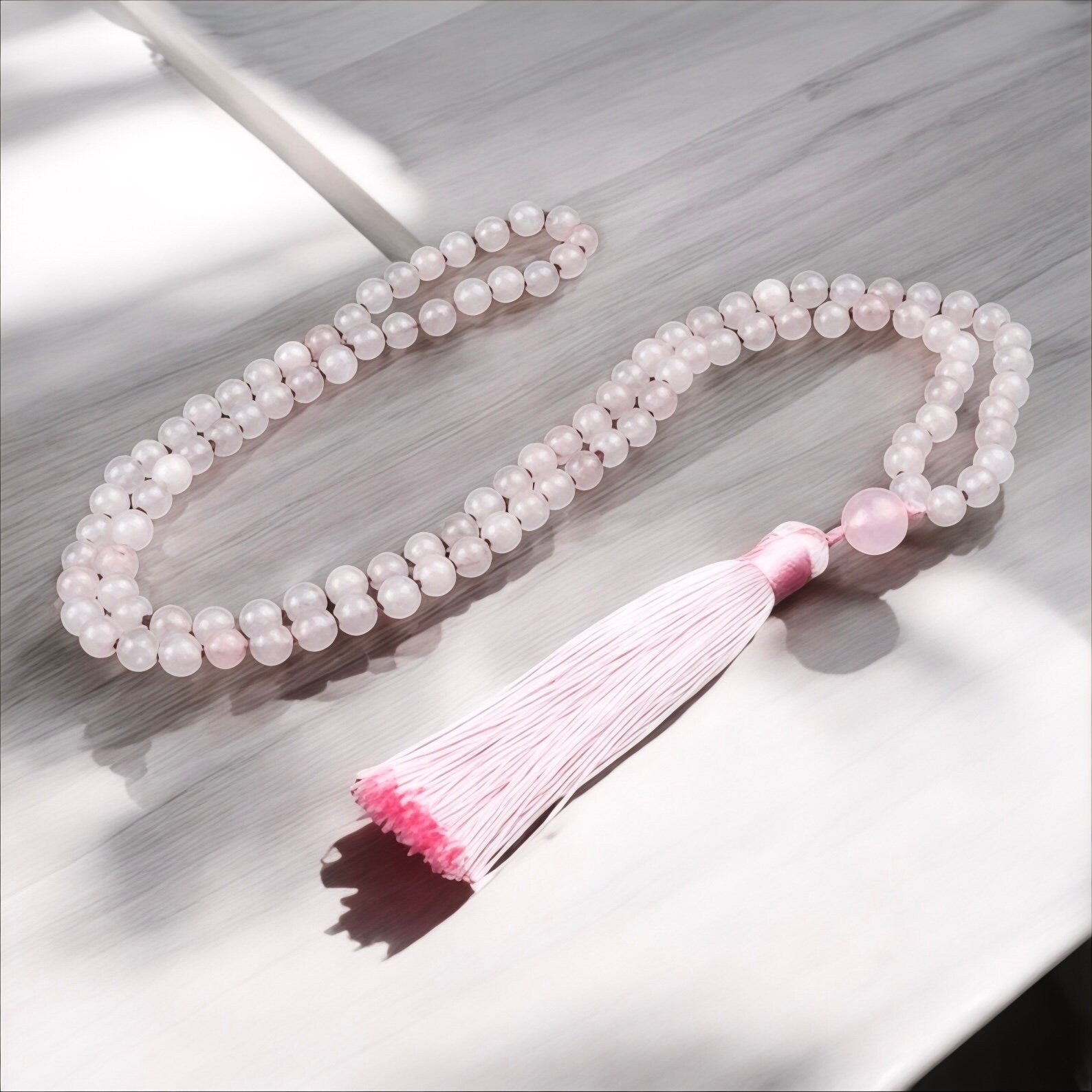 ROSE QUARTZ MALA