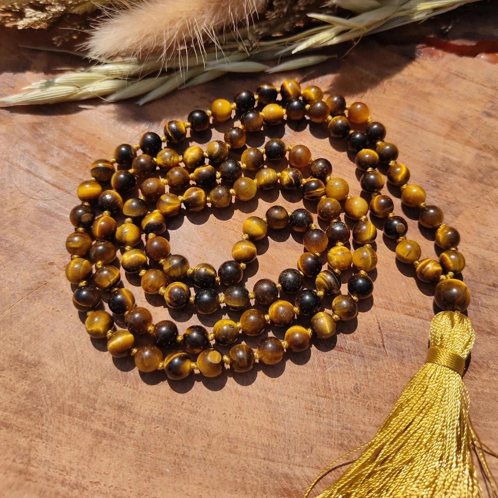 TIGER EYE MALA