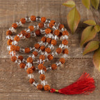 RUDRAKSHA CRYSTAL MALA