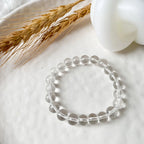 CRYSTAL / SPHATIK DIAMOND CUT BRACELET