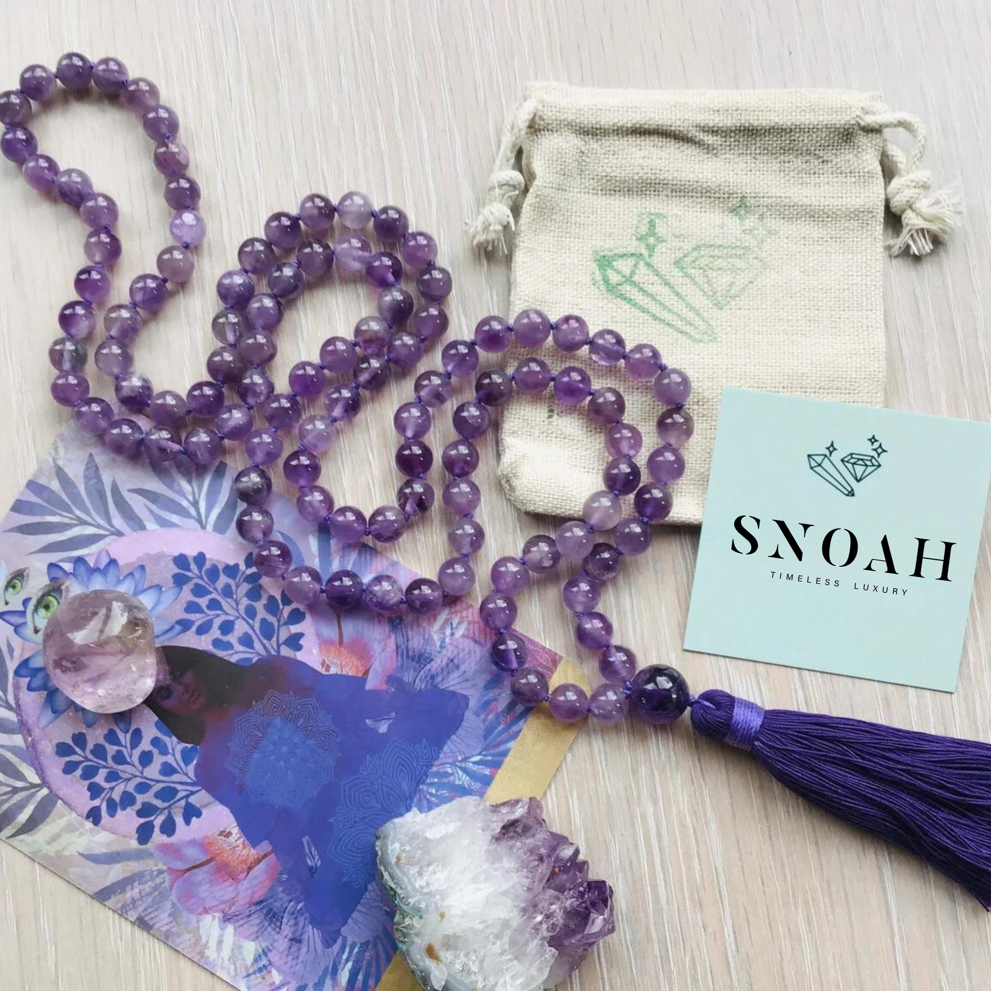 AMETHYST MALA