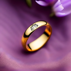 Sacred Buddha Lotus Ring