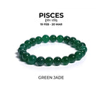 GREEN JADE BRACELET (मीन राशि)